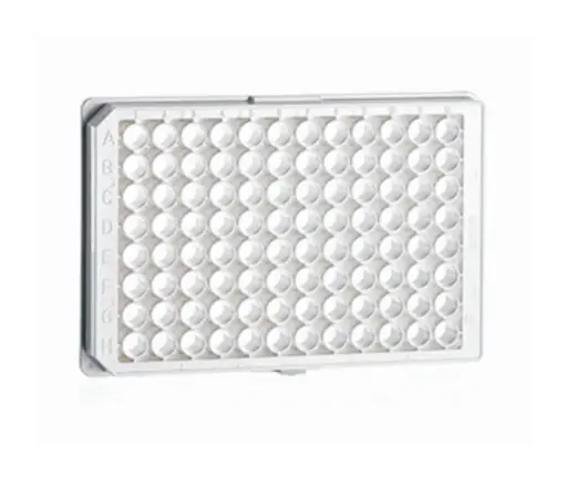 [655073] 96W CELLSTAR Plate, PS, TC Treated, Sterile, Flat Bottom, Chimney Style, White, Case of 40