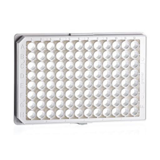 [655095] 96W LUMITRAC 200 Plate, PS, Medium Binding, Flat Bottom, White uClear, Case of 40