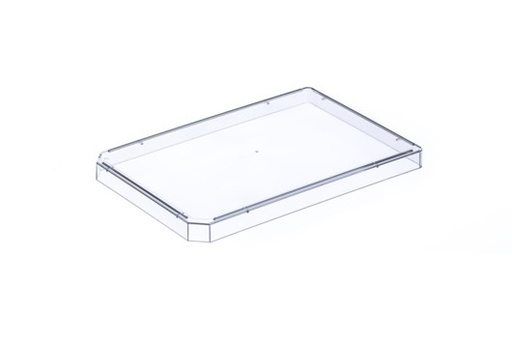 [656161] Microplate Lid, PS, Sterile, Standard Height, Clear, Case of 100