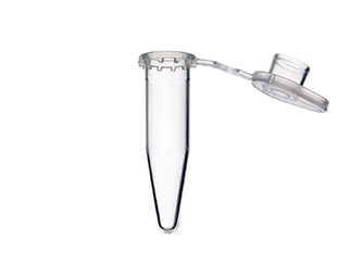 [667201] Greiner Bio-One MicroCentrifuge Tube, PPN, 0.50ml, w/ Hinged Cap, CLR