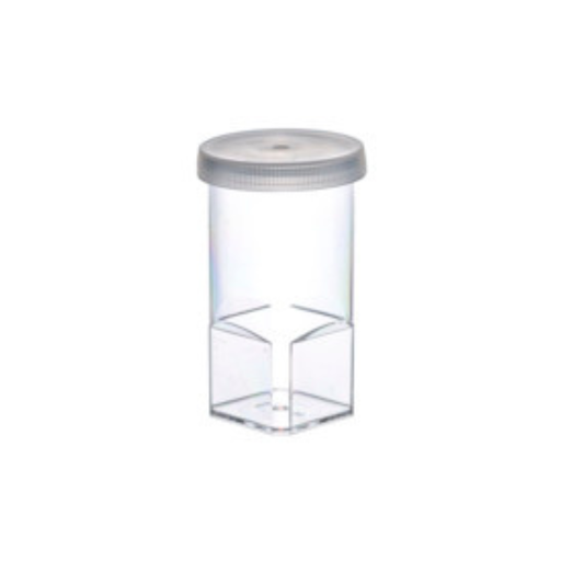 [668102] Analyzer Cup for Coulter Counter, PS, 25mL, 32x60mm, 25mL, Flat BOT, Case of 1250