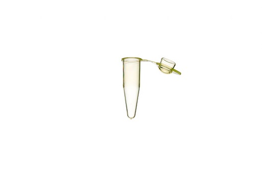 [671276] Sapphire PCR Tube, 0.2 ML, domed cap, yellow, Case of 10,000