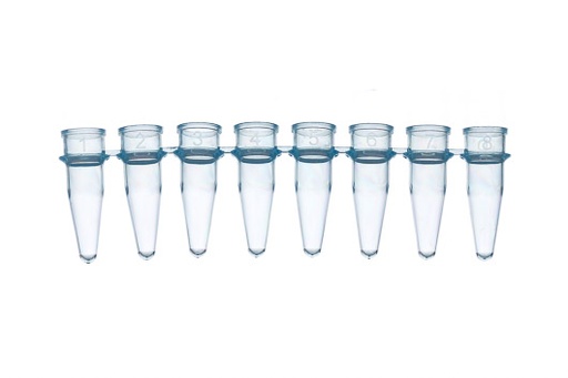 [673274] Greiner Bio-One PCR 0.2ml strip tubes, blue