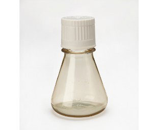 Greiner Bio-One Cell culture shaker flask, 125ml, flat bottom, PC, White Duocap, clear, sterile, 24 pcs./rack
