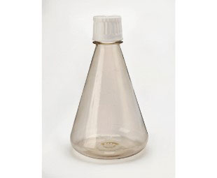 Greiner Bio-One Cell culture shaker flask, 2000ml, flat bottom, PC, White Duocap, clear, sterile, 6 pcs./rack