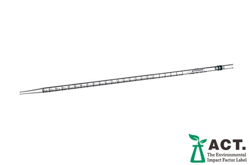 [710180] Greiner Bio-One Serological Pipette, PS, 2ml, Paper/Plastic WraPPed, Sterile, w/ 1/100 Graduations, GRN Color Code