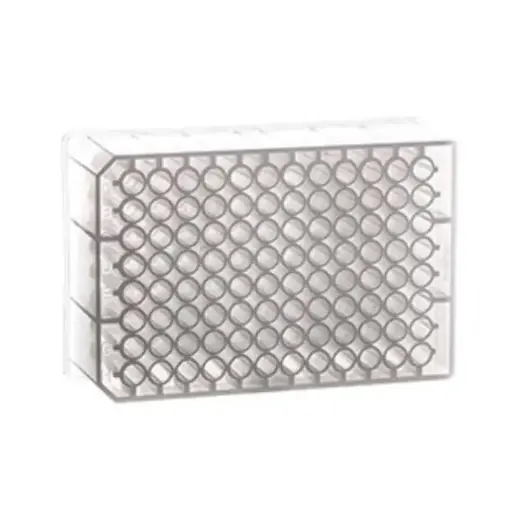 [780210] 96 Deep Well MASTERBLOCK Storage Plate, PP, 1 mL/well, Chimney Style, Round (U) Bottom, Natural, Case of 50