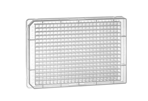 [781201] 384W Plate, PP, Flat Bottom, Natural, Case of 100