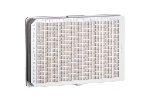 [781207] 384W Plate, PP, Flat Bottom, White, Case of 100