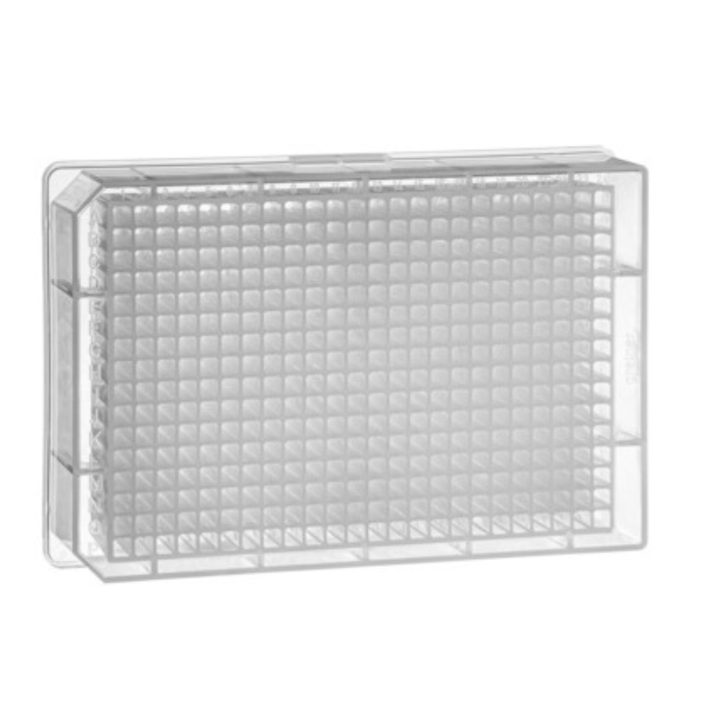 Greiner Bio-One 384 Deep Well Masterblock Storage Plate, PP, Sterile, 225 µL/well, Conical Bottom, Natural