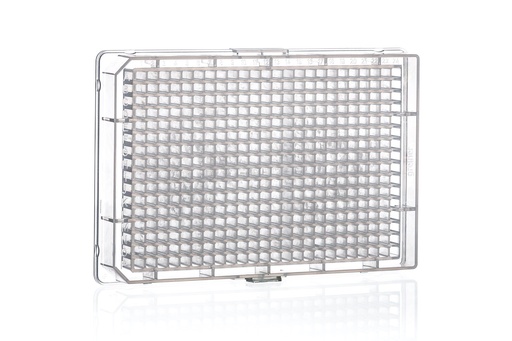 [781280] Greiner Bio-One Microplate 384W Plate, PP, 120 µL/well, Conical Bottom, Natural