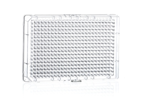 [781801] 384W UV-Star Plate (For Lower UV Applications), Flat Bottom, Clear, Case of 40