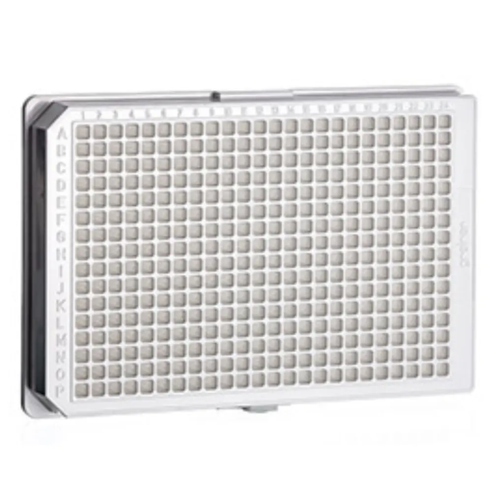 384W CELLCOAT Poly-D-Lysine Plate, PS, Flat Bottom, White uClear, w/Lid, Case of 20