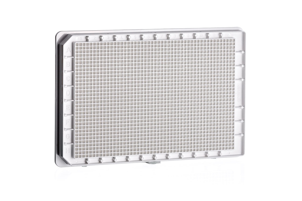 Greiner Bio-One Cell Culture Microplate 1536W HiBase CellStar Plate, TC Treated, Sterile, Flat Bottom, White
