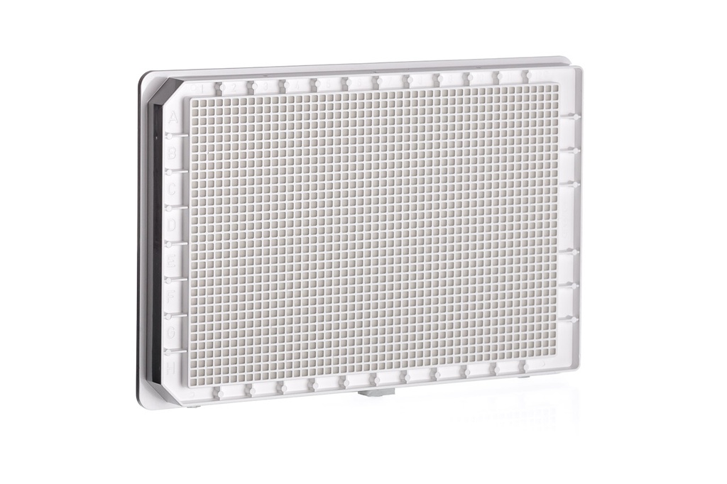 1536W HiBase LUMITRAC 200 Plate, PS, Medium Binding, Flat Bottom, White, Case of 60