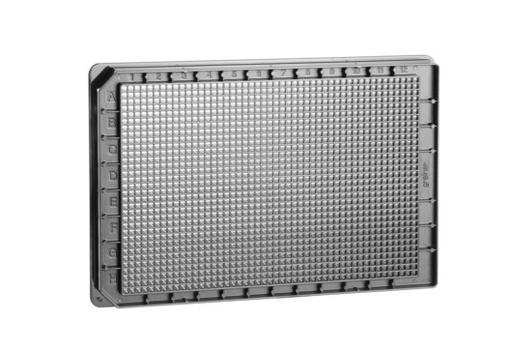 [782092] 1536W HiBase CELLSTAR Plate, TC Treated, Sterile, Flat Bottom, Black uClear, Case of 60