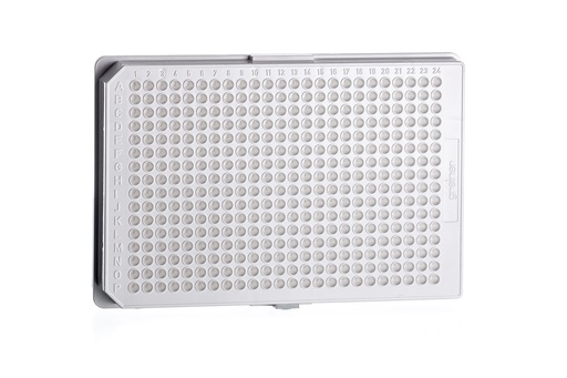 [784075] 384W Small Volume HiBase LUMITRAC 200 Plate, PS, Medium Binding, 30 uL/well, Flat Bottom, White, Case of 40