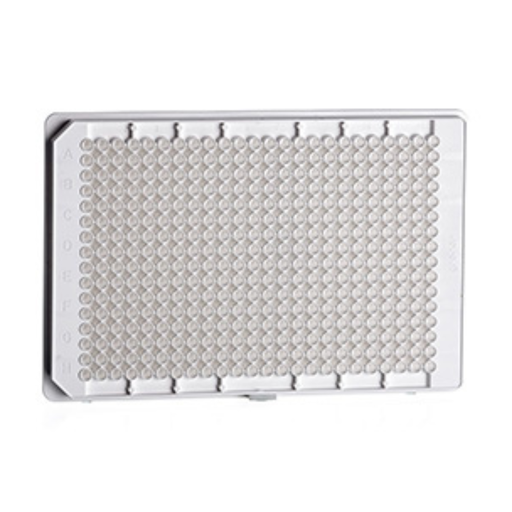 [788095] 384W Small Volume LoBase, LUMITRAC 200 Plate, PS, Medium Binding, 25 uL/well, Flat Bottom, Chimney Style, White uClear, Case of 80