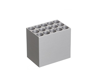 Greiner Bio-One Mini Dry Bath Block, F, 15 x 12/13 MM Tubes, 60 MM Tall