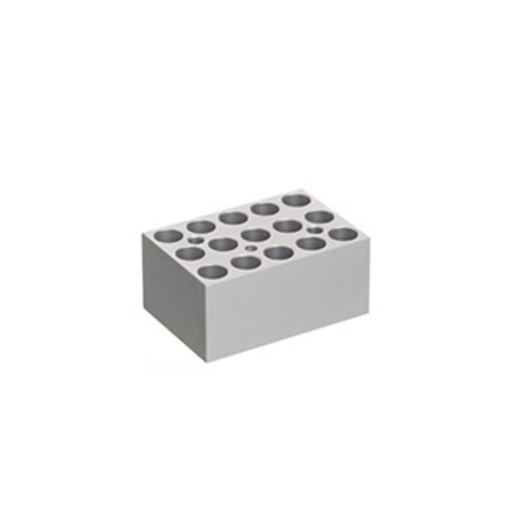 Greiner Bio-One Mini Dry Bath Block, F, 15 x 1.5 ml Centrifuge Tubes