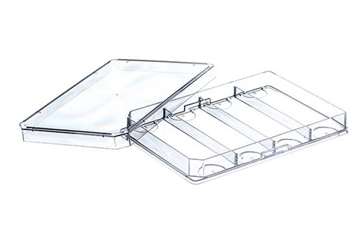 [96077307] Greiner Bio-One CellStar Four Well Plate, ST, w/lid, 32/case