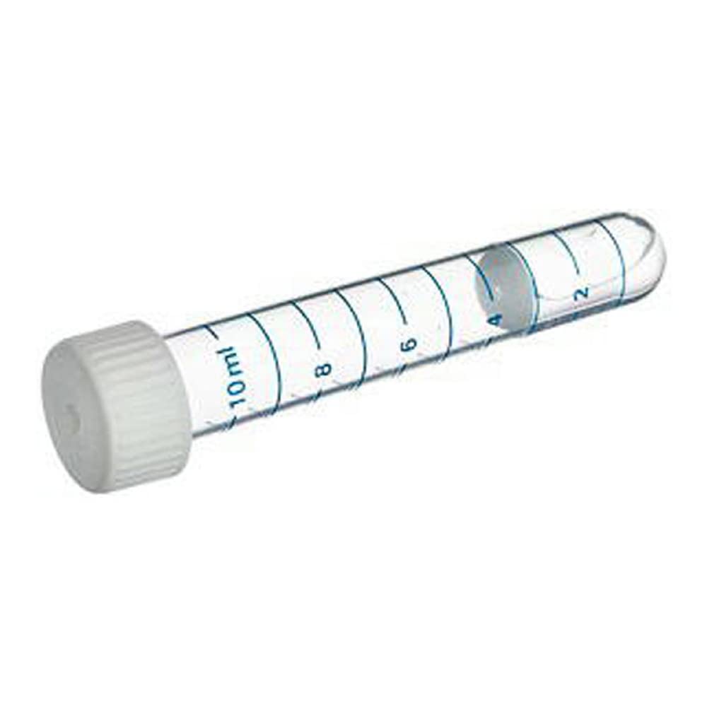 Greiner Bio-One 12 ml Leucosep Tube w/Porous Barrier at 3 ml graduation, PP, Sterile, Round Bottom, Un-filled 163290P