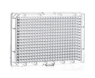 Greiner Bio-One 384W MICROLON 600 Plate, PS, High Binding, Flat Bottom, Clear
