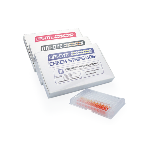 [E002-492] Awareness Technology Dri-Dye Check Strips, 492nm