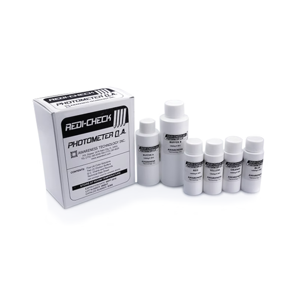 Awareness Technology Redi-Check Photometer QA Check Set For performance verification of Stat Fax