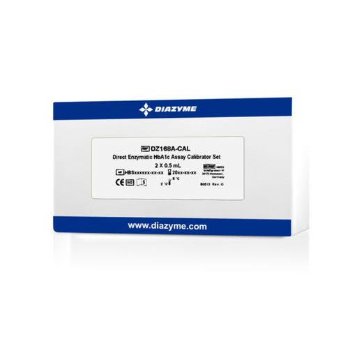 [DZ168A-CAL] Diazyme Direct Enzymatic HbA1c Two Level Calibrator Set