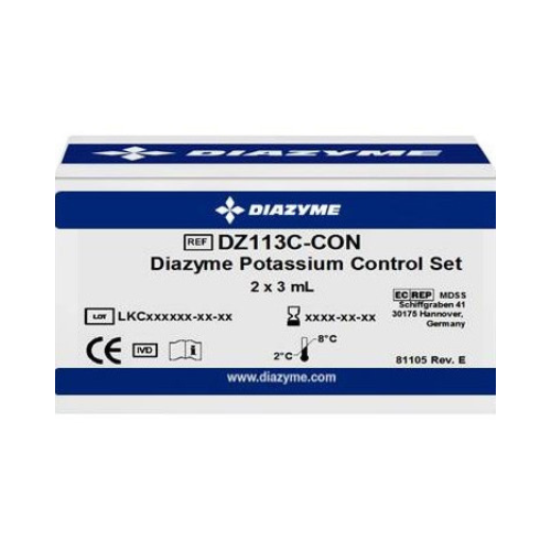 [DZ113C-CON] Diazyme Enzymatic Potassium Two Level Control Set
