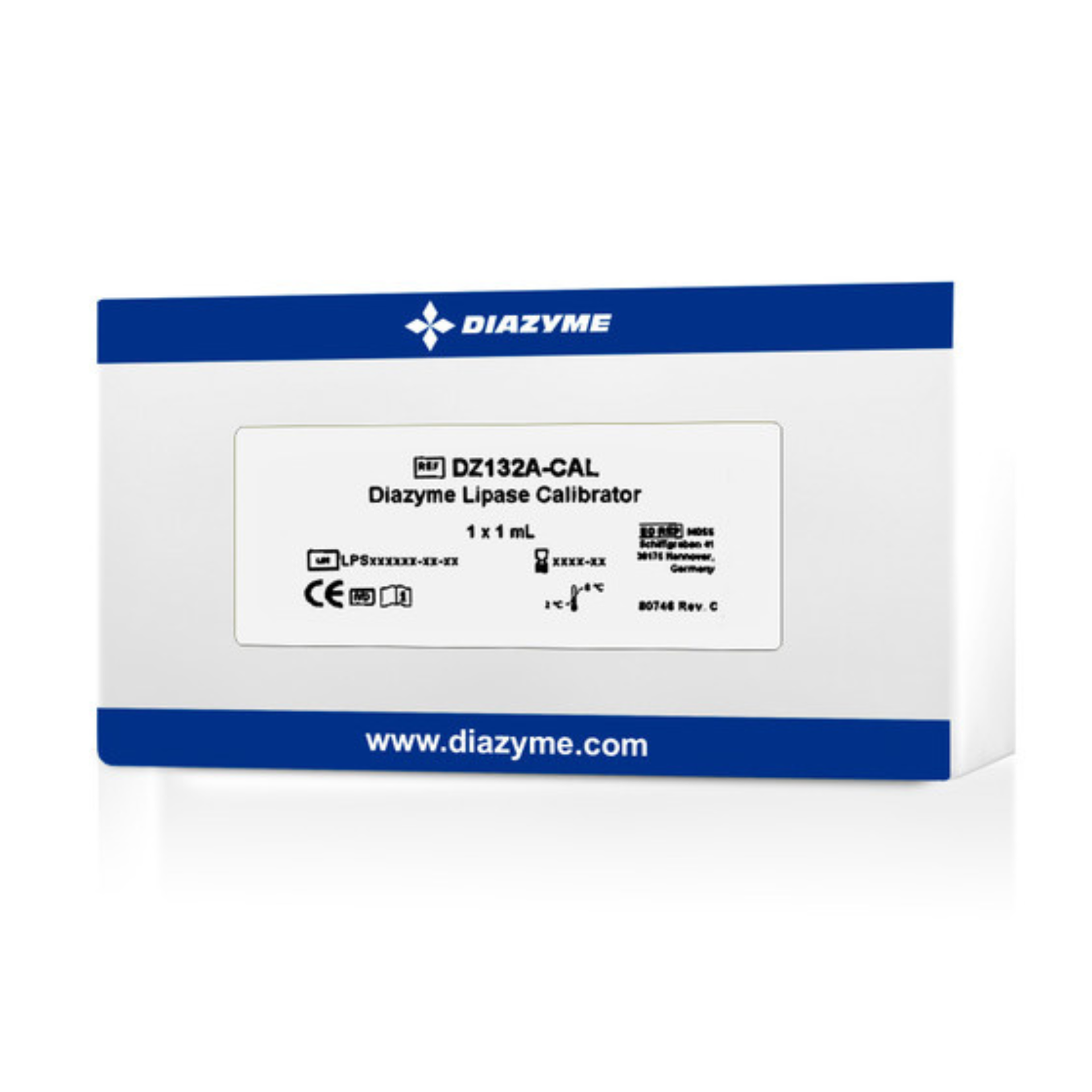 Diazyme Lipase Calibrator (lyophilized), Cal: 1 x 1 mL vial