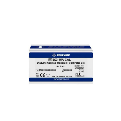 [DZ145A-CAL] Diazyme Troponin I Calibrator (lyophilized), Cal: 5 x 1 mL