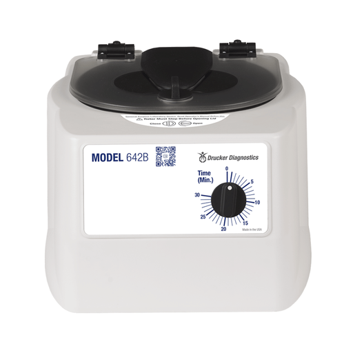 [642B-N] Drucker Model 642B Centrifuge with 6x10ml Horizontal Rotor, Mechanical Timer