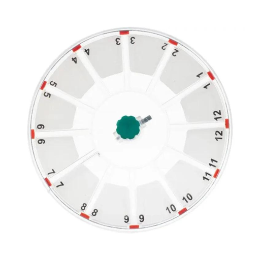 [ZCP-RT12-77HE] LW Scientific Rotor, 12-place microhematocrit (40mm capillary tubes), for ZIP Combo