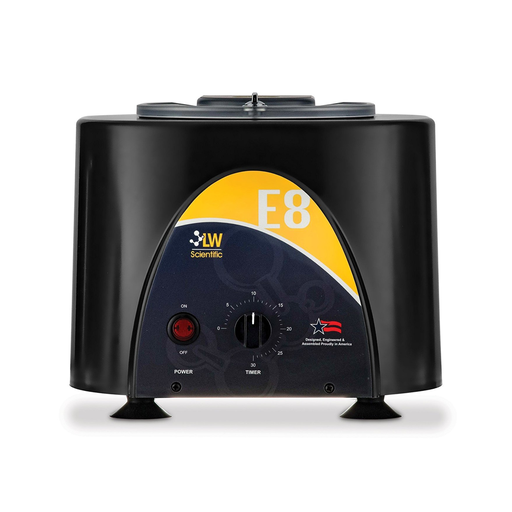 [E8C-U8AF-1503-N] LW Scientific USA E8F Fixed Speed, 8-place angled, 3-15ml, 3500, timer, 90-240v
