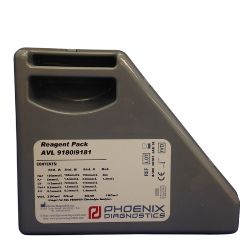 [4-180] Phoenix Diagnostics Reagent Cal Pack for AVL 9180
