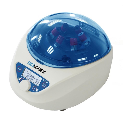 [913053419999-N] SCILOGEX SCI506 Clinical Centrifuge with 6 x 1.5mL to 15mL capacity, 300-5000rpm