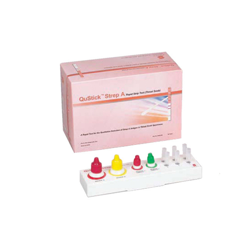 [6000-025] Stanbio QuStick Strep A Rapid Strip (Throat Swab), 25 Test