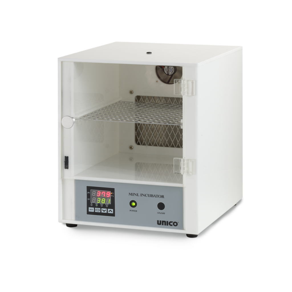 Unico Incubator, .6L Capacity Ambient to 60°C (140°F), 110 Volt