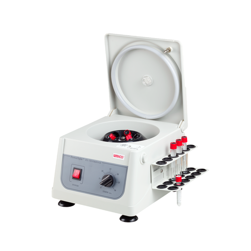[C806H-N] PowerSpin FX centrifuge, fixed speed 3,400 RPM, 6 place, 30 min. timer,  6x10ml or 3x15ml capacity, with 18 Place Tube Holdster Rack