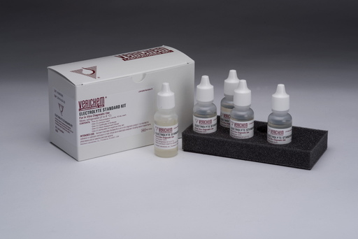 [9200] Verichem Electrolyte Standard Kit, 5 x 15.0 mL